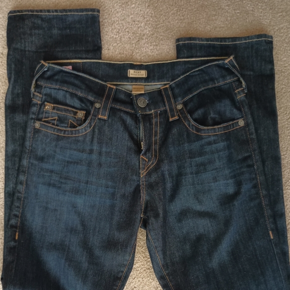 Men's True Religion Ricky Relaxed Straight Jeans Size 30 - Picture 6 of 8